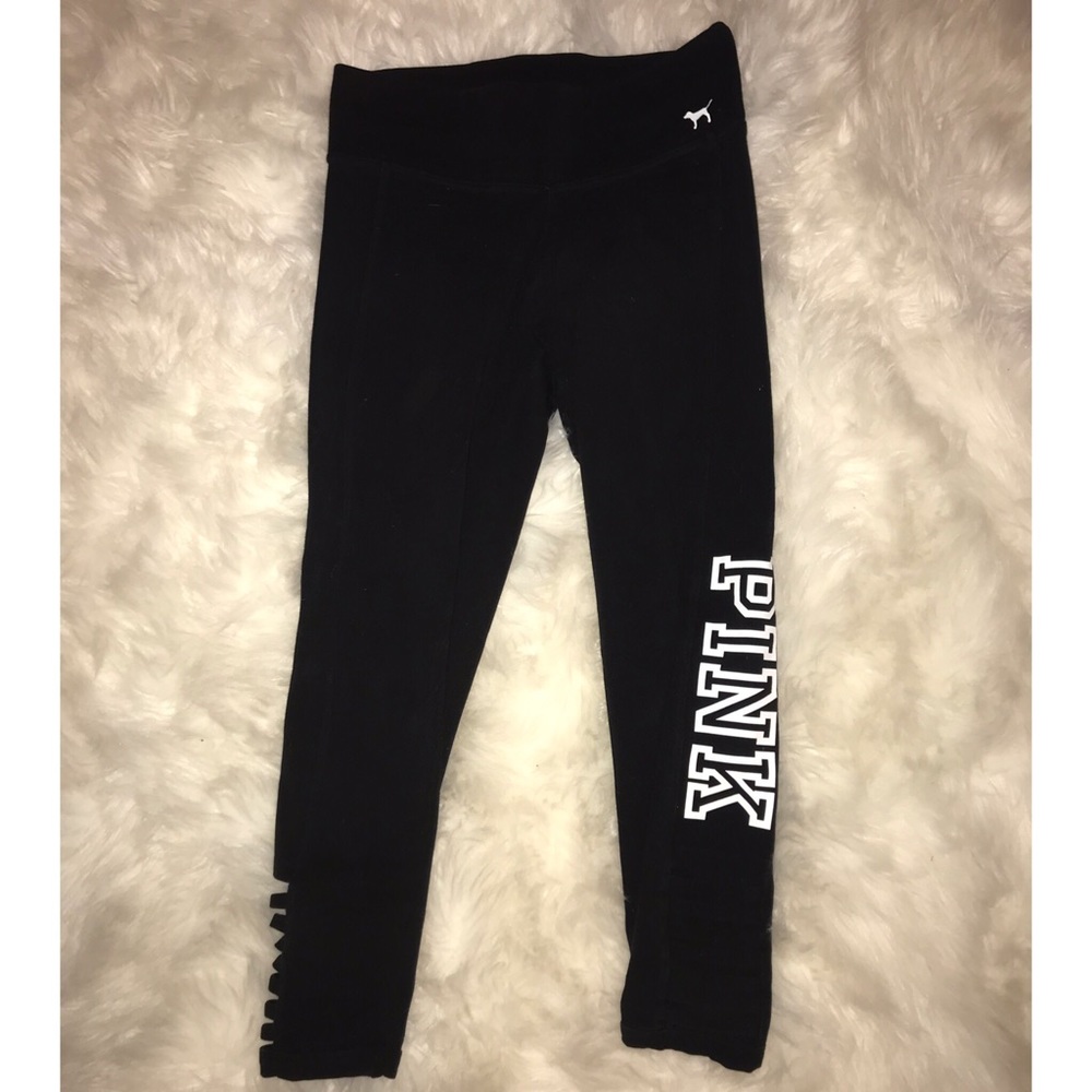 PINK Cropped Leggings